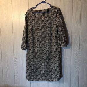 Maison Scotch Leopard Print Shift Dress 4